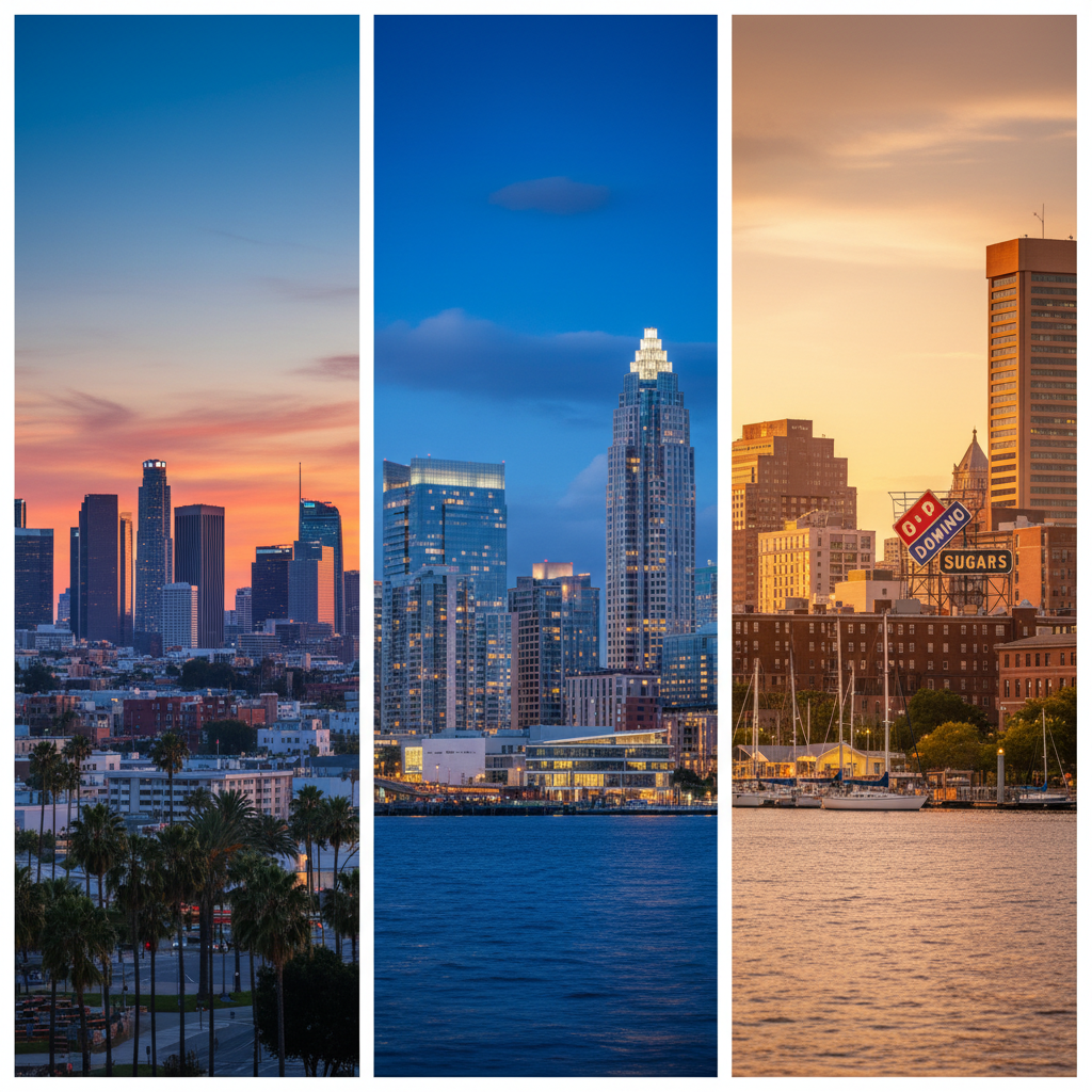 Los Angeles, CA skyline